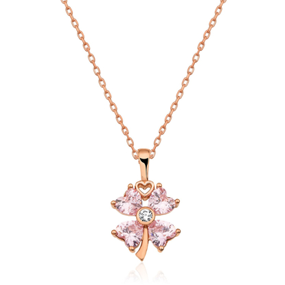 Pembe Yonca Kolye resmi